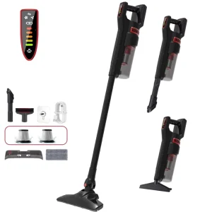 Handheld Wet Dry Vacuum Cleaner with Dual Speed LED Display and Type C Charging