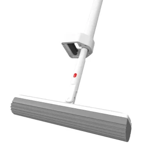 Hands-Free Household Flat Mop and Sponge Mop Bucket Set for Wet and Dry Cleaning