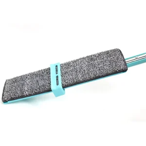 Hands-Free Microfiber Flat Mop for Household and Commercial Floor Cleaning