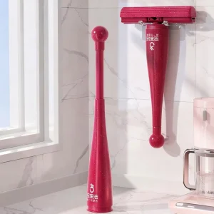 Hands-Free Mini Sponge Mop with Shining Agent for Water Stain and Mirror Fog Cleaning