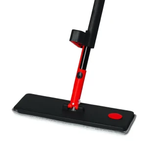 Hands-Free Self-Wringing Microfiber Spray Flat Mop with Adjustable Long Handle
