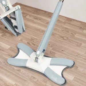 Hands-Free X-Shape 360-Degree Spin Flat Mop