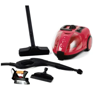 Hard and Bare Floor Steam Cleaner Plastic Steam Vacuum Cleaner