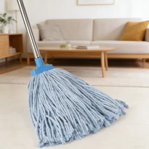 Heavy-Duty 450G Cotton Strip Wet Socket Mop Head Replacement