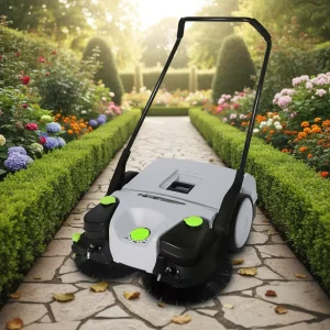 Heavy-Duty Battery-Powered Street and Warehouse Sweeper