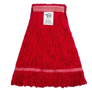 Heavy-Duty Commercial Yellow Cotton Loop-End String Mop Head Refill
