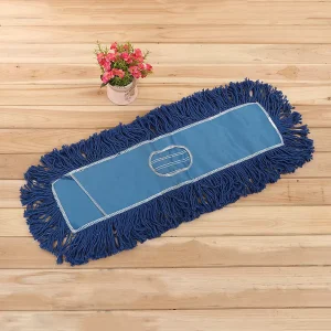 Heavy-Duty Cotton Yarn Flat Mop Replacement Refill Pads 60 x 16 cm for Home Cleaning