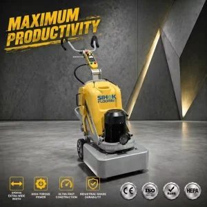Heavy Duty Electric Concrete Grinder and Polisher for Pavement Mortar Cement Floor Epoxy Removal