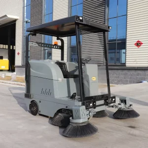 Heavy-Duty Electric Industrial Floor Sweeper Machine
