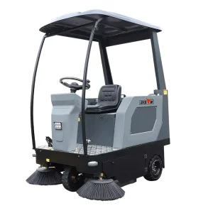 Heavy-Duty Electric Ride-On Industrial Sweeper, 1450 mm Cleaning Width, for Factory Floors