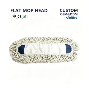 Heavy Duty Flat Mop Refill Replacement Head for Industrial, Home, and Hotel Floor Cleaning