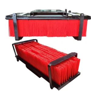 Heavy Duty Forklift Mounted Sweeper Broom Attachment Warehouse Airport Road Yard Supermarket Dust Debris Snow Cleaning Brush