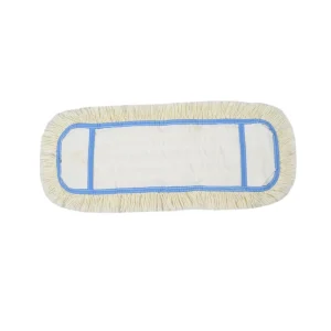 Heavy-Duty Household Flat Dust Mop with Cotton Cloth and Plastic Head