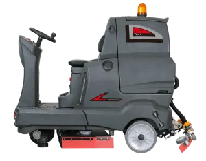 Heavy-Duty Industrial Floor Scrubber Dryer for Warehouse Concrete and Marble Floors Battery-Powered