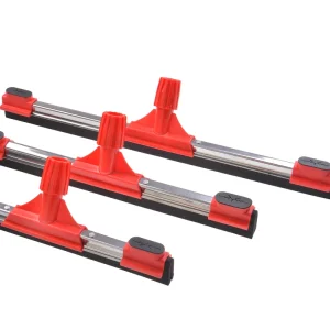 Heavy-Duty Industrial Foam-Head Floor Squeegee for Concrete, Wood, and Tile Floors