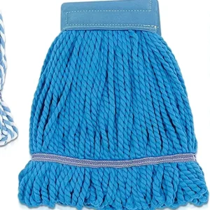 Heavy-Duty Industrial Microfiber Mop Pad Replacement Refill, Washable and Reusable, for Commercial Hard Floors