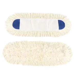 Heavy Duty Microfiber Flat Mop Refill for Industrial and Professional Floor Cleaning Systems