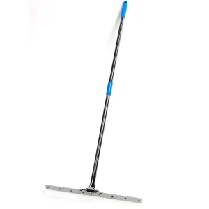 Heavy-Duty Silicone Gel Floor Squeegee with Stainless Steel Frame 18 24 27 Inches