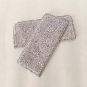 High Absorbency Microfibre Self Adhesive Flat Mop Pads Four Side Wringing Eco Friendly Sustainable Washable Cloth for