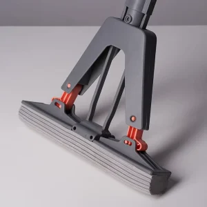 High-Absorbency PVA Sponge Mop with Telescopic Handle for Home Floor Cleaning