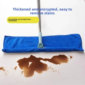 High Absorbency Warp Knitted Microfiber Mop Refill Pad Durable For Commercial Industrial And Home Floor Cleaning
