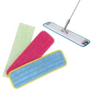 High-Density Absorbent Microfiber Mop Pad for Household and Commercial Cleaning