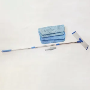 High-Density Microfiber Flat Mop for Living Room and Kitchen Floor Cleaning