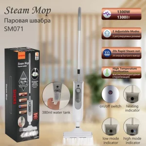 High Efficiency Steam Cleaner Mop For Deep Cleaning Hardwood Tile And Stone Floors