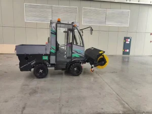 High Efficiency Walk Behind Snow Sweeper Push Type Snow Sweeper Pull Behind Snow Sweeper