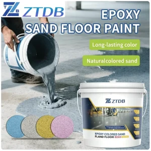 High-Hardness, Scratch-Resistant Marble-Effect Self-Leveling Epoxy Floor Paint