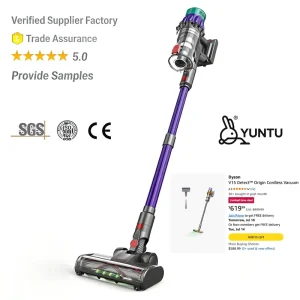High Performance Dry Suction Cordless Vacuum Cleaner 40000Pa 650W Brushless Motor Portable Home Filtration Solution