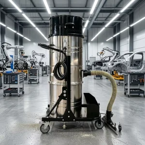 High Power Commercial Industrial Vacuum Cleaner with Strong Suction for Dust Clean