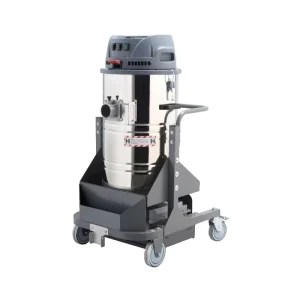 High Power Electric Manual 24V Industrial Vacuum Cleaner Handheld 100L Bagless Dry Wet Use for Factories & Workshops