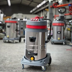 High Power Professional Pure Copper Motor Wet & Dry Industrial Vacuum Cleaner for Cars with Drum Installation