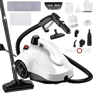 High-Pressure Portable 16-in-1 Electric Handheld Steam Cleaner for Carpet Floor and Cars