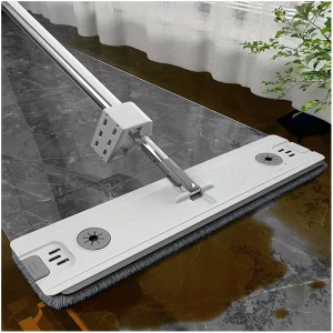 High Quality 360 Degree Rotating Squeeze Flat Mop with Microfiber Head Lazy Hand Washing Wet & Dry Use Mops Cleaning Floor