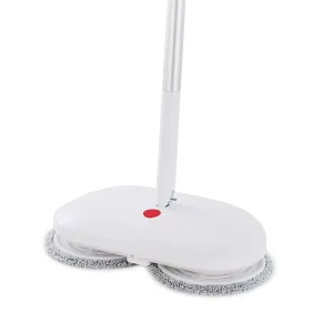 High Quality Cordless Vacuum Bathroom Mop Dual Spin Water Spraying Floor Cleaner Wireless Electric Cleaning Mop