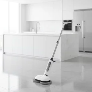 High Quality Dual Spinning Electric Mop Wireless Household Floor Cleaner with Dual Spraying Feature