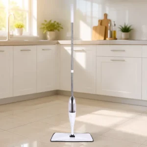 High Quality Durable Microfiber Refillable Water Tank 360 Swivel Stainless Steel Wet Dry Easy Use Washable Home Flat Mop