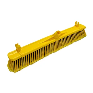 High Quality Heavy Duty 18 24 Inches Push Broom with Rough Bristles for Warehouse Industrial Outdoor Garage Floor Cleaning