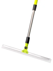 High Quality House Bathroom Cleaning Wiper Telescopic Rod Rubber Broom Silicone Floor Squeegee With Stainless Steel Handle