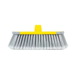 High Quality House Cleaning Brush Cleaning Sweep Broom Soft Brush Multi color Plastic Broom Head