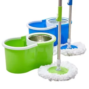 High Quality Household Wet and Dry Floor Microfiber With Bucket 360 Degree Rotating Mop