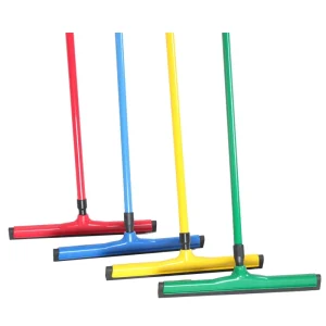 High Quality Plastic Floor Squeegee Cleaning Brush Multicolor Floor Wiper