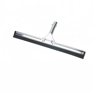 High Quality Stainless Steel Straight Squeegee Floor Squeegee Floor Wiper Floor Scraper with Rubber