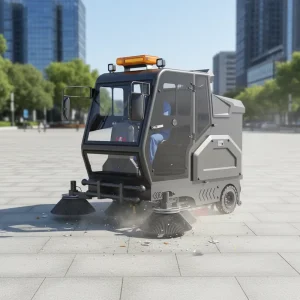 High Suction Ride on Vacuum Sweeper M9 Dual Fan Industrial Sweeping Machine for Dust Free Worksite