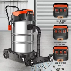 High capacity Multi motor Wet and Dry Vacuum Cleaner with Filter for Powerful Suction and Blowing Clean Operation