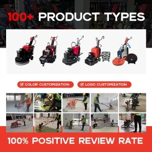High power Durable Perfect After sales Service Water polished Marble Polishing Machine for Concrete Grinding for Floor Polishing