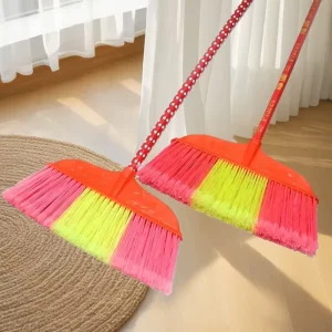 Home Cleaning Soft PET Modern Hand Style PP Fiber Broom for Floor Clean Use