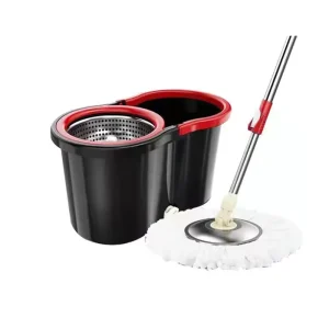 Home Mops Cleaning Floor Supplies Spin Mop 360 Turbo Microfibre Mop and Bucket Set for Vileda O cedar Easy Wring